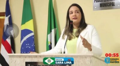 Vereadora Sara Lima cobra ações da Prefeitura de Matões para melhorar a saúde do município