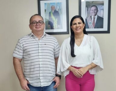 Gideão se reúne com Jandira Dias para fortalecer parcerias na educação de Timon
