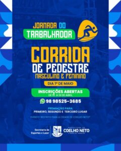 Jornada do Trabalhador agita Coelho Neto de 22 de abril a 1º de maio