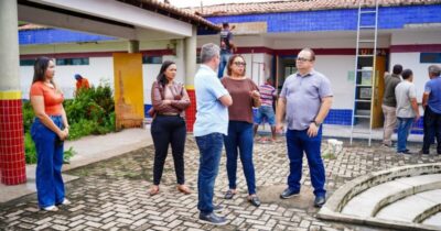 Prefeitura de Timon realiza obras estruturais em 40 escolas da rede municipal