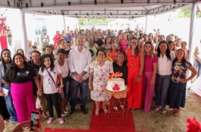 SEMDES celebra o Mês das Mães com ação especial no CRAS do Parque União