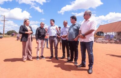 Felipe Camarão anuncia retomada do rodoanel e visita obras habitacionais em Timon