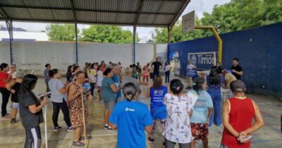 CRAS promove saúde dos idosos com ginástica e palestra