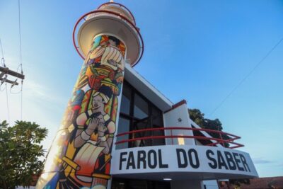 Em Timon, Farol do Saber é revitalizado e ganha nova vida com arte urbana
