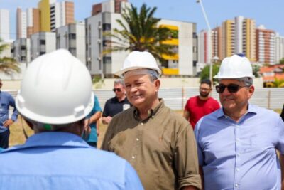 Brandão visita obras de revitalização do Complexo da Lagoa da Jansen