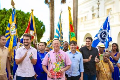 Brandão recebe escolas de samba e anuncia ensaios na Madre Deus em 2025