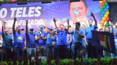 12/4: Rigo Teles é ovacionado em megaevento de lançamento de sua pré-candidatura em Barra do Corda