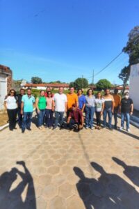 Prefeito Fred Campos entrega pavimentação e autoriza novas obras em Paço do Lumiar