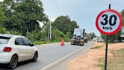 SÃO MIGUEL: Prefeitura alerta motoristas sobre controle de velocidade na TO-201