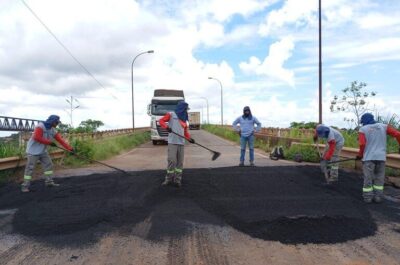 DNIT inicia operação para retirada dos veículos que ficaram sobre a ponte que desabou, no Estreito