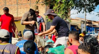 Prefeitura de Pinheiro entrega toneladas de peixe para milhares de famílias da sede e zona rural; Pescado foi adquirido dos produtores locais, aquecendo a economia do Município