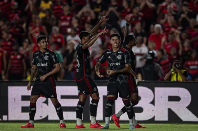Flamengo atropela Bangu por 5 a 0 e conquista primeira vitória no Carioca no Castelão