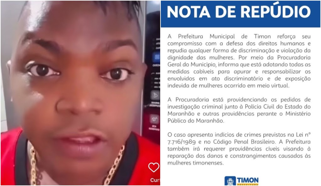 Prefeitura de Timon vai acionar polícia e MP após Besouro Pagodinho ofender mulheres da cidade