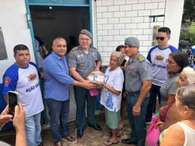 Policia Militar do Maranhão celebra aniversário promovendo ação social