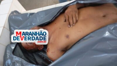 Corpo de jovem morto em confronto com a polícia permanece abandonado no hospital regional de Itapecuru-Mirim