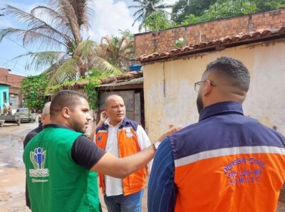 Inspeção da DPE/MA aponta risco de desabamento na Vila Isabel