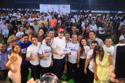 Fred Campos e a maratona de entregas em Paço do Lumiar
