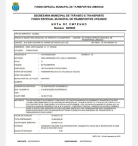 Braide empenha R$ 63,8 milhões do Fundo de Transportes para empresas de ônibus