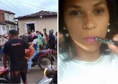 Urgente: mulher de 37 anos é morta com 11 tiros na zona urbana da cidade de Viana