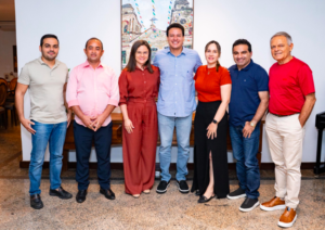 Camarão recebe líderes do PL, após Josimar confirmar rompimento com Brandão