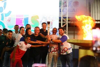 Fred Campos abre oficialmente os Jogos Escolares em Paço do Lumiar