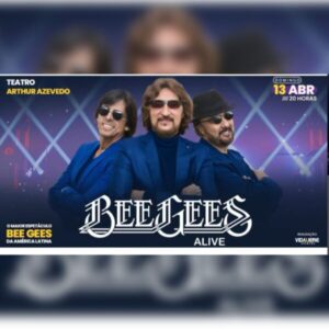 Bee Gees A live Tribute promete noite inesquecível no Teatro Arthur Azevedo