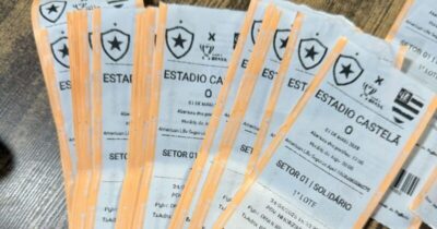 INGRESSOS PARA BOTAFOGO-PB X FLAMENGO: venda de ingressos segue com novos pontos de compra