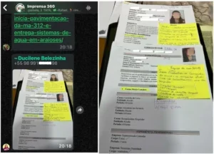 Prefeita de Chapadinha revela, por engano, esquema de contratação irregular de servidores comissionados