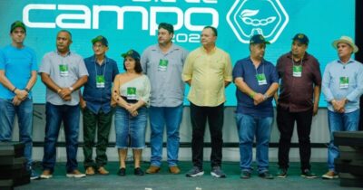 Ao lado do governador Carlos Brandão, comitiva de Vargem Grande prestigia evento de agronegócios em Mata Roma