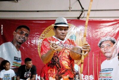 Mestre Índio Maranhão participa do Encontro Nacional de Cultura Popular no Vidigal, RJ