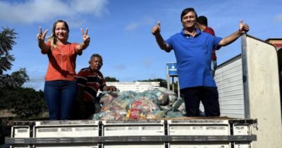 Jones Braga reforça compromisso com a zona rural de Nina Rodrigues em entrega de cestas básicas na Semana Santa