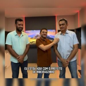 Cláudio Cunha Recebe comitiva de Ribeirãozinho do Maranhão