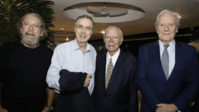 Jantar de aniversário de Sarney reúne autoridades em Brasília