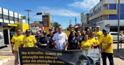 Departamento Municipal de Trânsito e Transporte realiza blitz educativa dentro da campanha Maio Amarelo em Itapecuru Mirim/MA