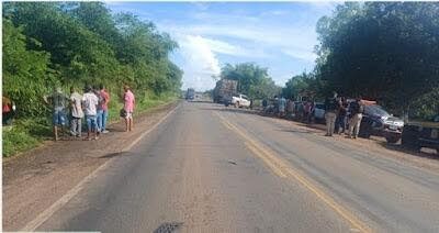 Jovem Morre em Grave Acidente na BR-135, em Miranda do Norte/MA