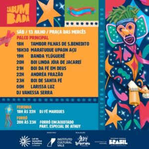 Zabumbada 2024: Festival reúne artistas maranhenses e convidados nacionais na Praça das Mercês