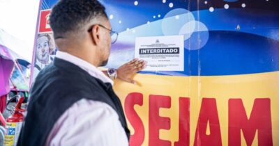 Circo instalado no Shopping Pátio Norte é interditado após morte de idosa de 89 anos