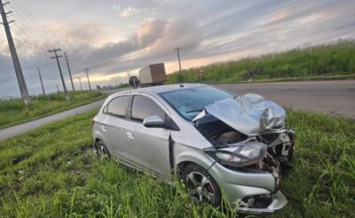Motorista embriagado provoca grave acidente na BR-316
