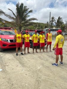 Bombeiros reforçam operação Praia Segura nas férias e alertam para cuidados no mar