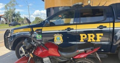 PRF recupera moto roubada em Itapecuru-Mirim no ano de 2016