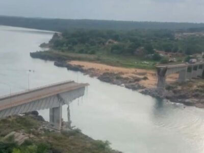 Queda da ponte que liga o Maranhão ao Tocantins deixa dois mortos e oito desaparecidos