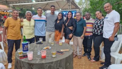 Políticos de Codó prestigiam aniversário de Fred Maia ao lado dos empresários Eduardo e Larissa DP