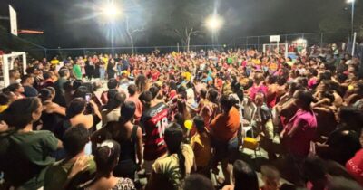 Presidente Vargas: Fabiana Mendes realiza Festa das Mães e inaugura quadra poliesportiva no povoado Areal