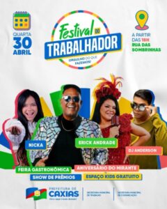 Prefeitura de Caxias promove a maior Festa do Trabalhador da região dos Cocais