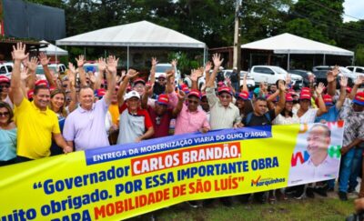 Marquinhos agradece ao governador Carlos Brandão pela requalificação do Retorno do Olho d’Água
