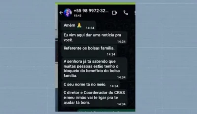 Golpistas usam nome do CRAS para enganar famílias do Bolsa Família em Coelho Neto