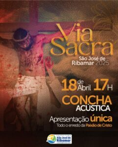 Via Sacra será encenada em apresentação única na Concha Acústica de Ribamar