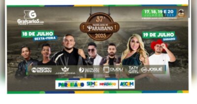 37ª Vaquejada de Paraibano tem ingressos promocionais e shows de peso em julho