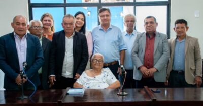 Aos 91 anos, ex-prefeita Madalena Braga é homenageada em Nina Rodrigues