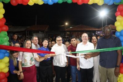 Requalificação da escola José de Melo, feita pelo prefeito José Martinho, foi entregue à população cantanhedense com participação do deputado Hildo Rocha